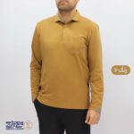 بلوز مردانه پنبه ای یقه دار