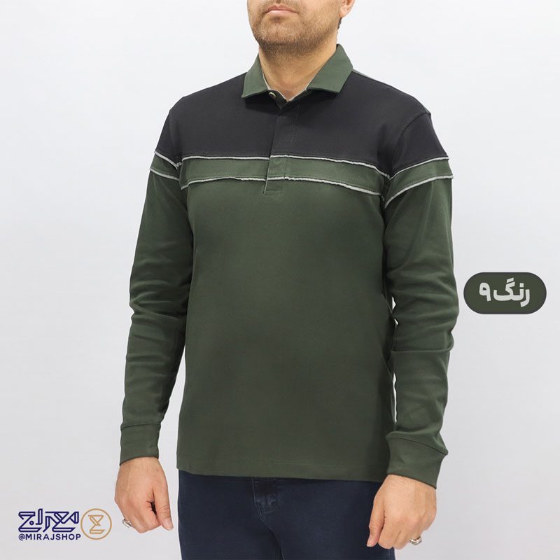 9 بلوز مردانه پنبه تکه دوزی