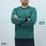 بلوز پنبه ژاکارد پاییزه مارپیچ مردانه