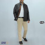 کاپشن چرم مردانه