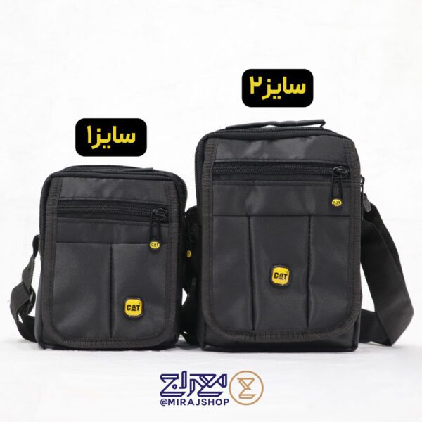 کیف دوشی برزنتی جلو نقاب مردانه
