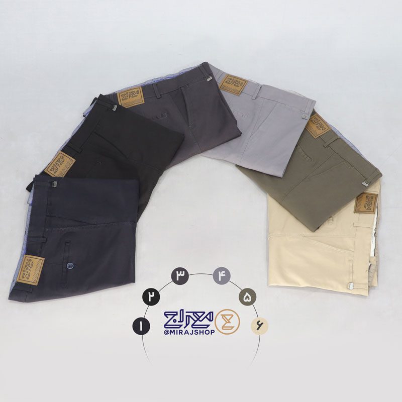 کالیته شلوار مردانه کتان کشی