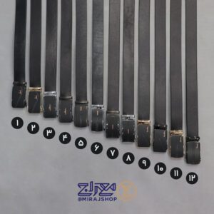 کمربندمردانه چرم طبیعی مدل مدل ریلی چالیک