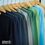 بافت مردانه پنبه‌ ای یقه هفت