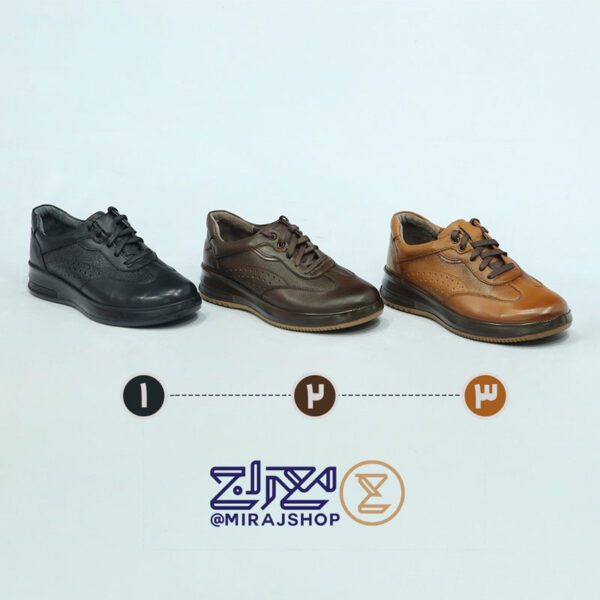 کفش مردانه چرم طبیعی ویهان