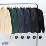 سویشرت مردانه پنبه جودون نیم زیپ