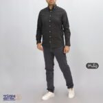 پیراهن مردانه پنبه چاپی مدل دامون