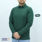 بلوز مردانه پنبه سلانیک یقه دار