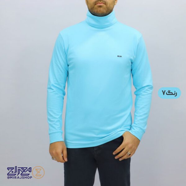 یقه اسکی مردانه پنبه کشی مارتن