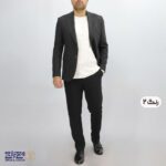 بلوز مردانه پنبه فانریپ یقه گرد