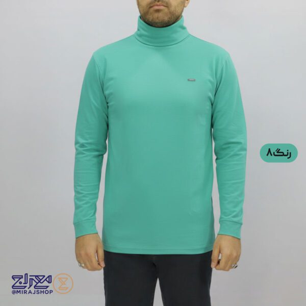 یقه اسکی مردانه پنبه کشی مارتن