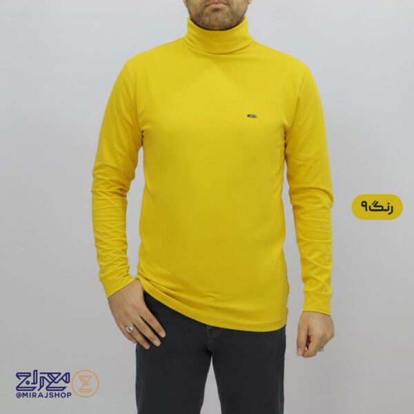 یقه اسکی مردانه پنبه کشی مارتن