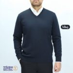 بافت مردانه پنبه‌ ای یقه هفت