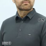 بلوز مردانه پنبه سلانیک یقه دار