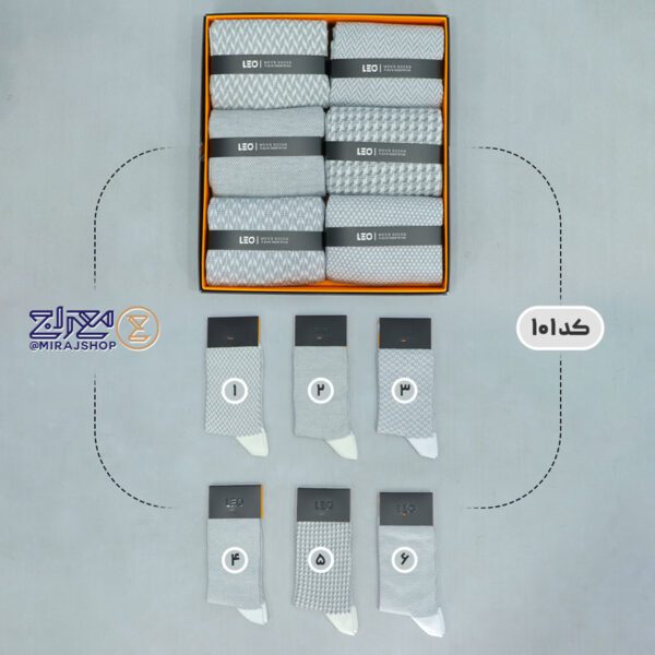 جوراب مردانه پنبه ای جودون