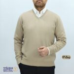 بافت مردانه پنبه‌ ای یقه هفت