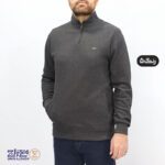 سویشرت مردانه پنبه جودون نیم زیپ