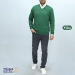 بافت مردانه پنبه‌ ای یقه هفت