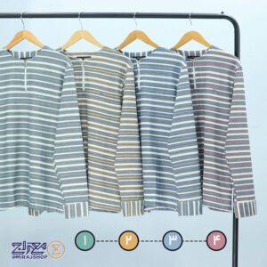 بلوز مردانه پنبه رینگر نیم‌ زیپ