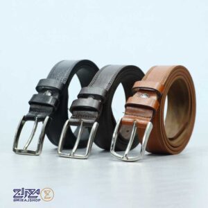 کمربند مردانه چرم طبیعی چکاوک