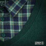 بلوز مردانه پنبه سلانیک یقه پیراهنی