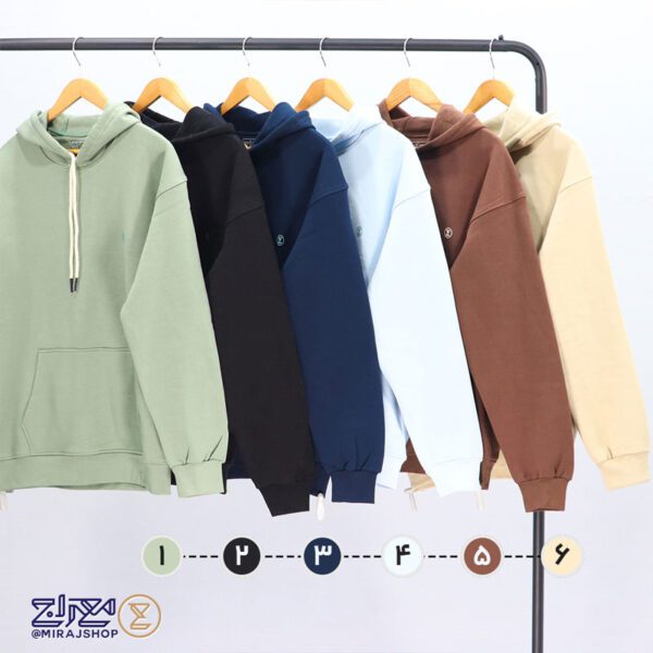 هودی مردانه دورس پنبه‌ ای