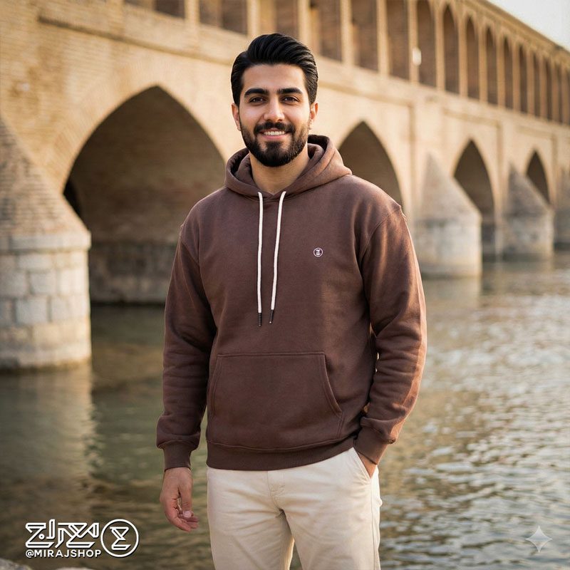 0000000000 هودی مردانه دورس پنبه 3نخ