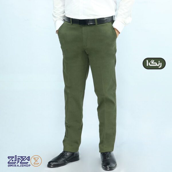 شلوار مردانه کتان کبریتی