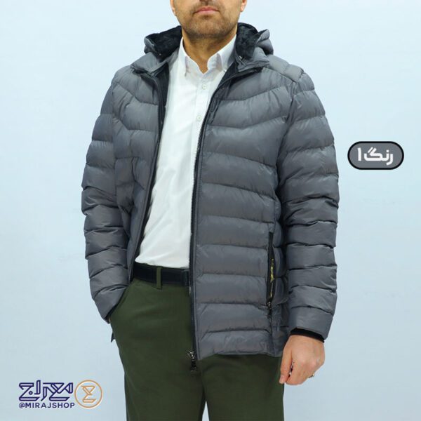 کاپشن مردانه الیافی اسپرت