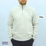 بلوز مردانه پنبه سلانیک نیم زیپ