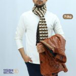 شال‌ گردن مردانه پنبه‌ای دورو