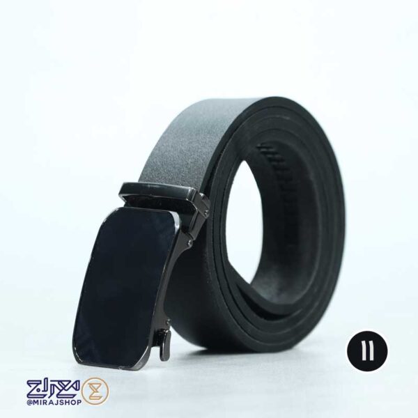 کمربند مردانه چرم طبیعی ریلی چکامه - Image 8