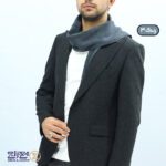 شال‌ گردن مردانه پنبه‌ای دورو