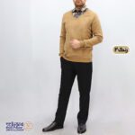 بلوز مردانه پنبه سلانیک یقه پیراهنی