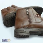 نیم بوت مردانه چرم طبیعی