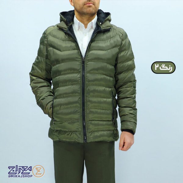 کاپشن مردانه الیافی اسپرت