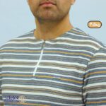 بلوز مردانه پنبه رینگر نیم‌ زیپ