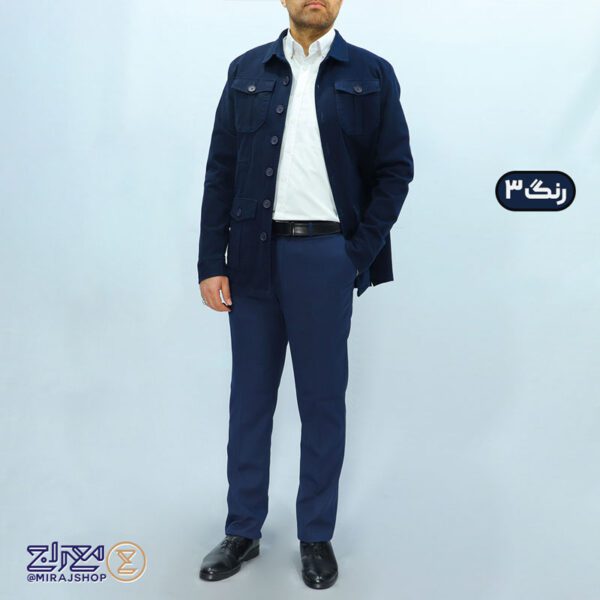 کت مردانه کتان کجراه