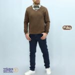 بلوز مردانه پنبه سلانیک یقه پیراهنی