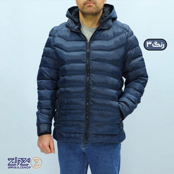 کاپشن مردانه الیافی اسپرت