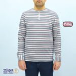 بلوز مردانه پنبه رینگر نیم‌ زیپ