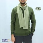 شال‌ گردن مردانه پنبه‌ای دورو