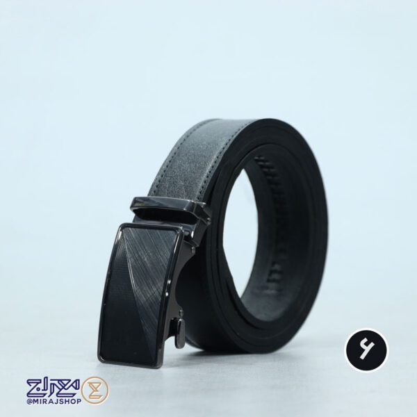 کمربند مردانه چرم طبیعی ریلی چکامَن - Image 6