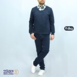 بلوز مردانه پنبه سلانیک یقه پیراهنی