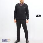 بلوز مردانه پنبه سلانیک یقه پیراهنی