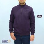 بلوز مردانه پنبه سلانیک نیم زیپ