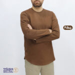 تیشرت مردانه پنبه کشی لانگ
