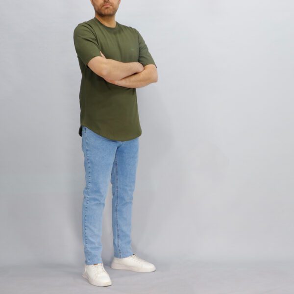 تیشرت پنبه لانگ ماکان (گرم بالا) - Image 4