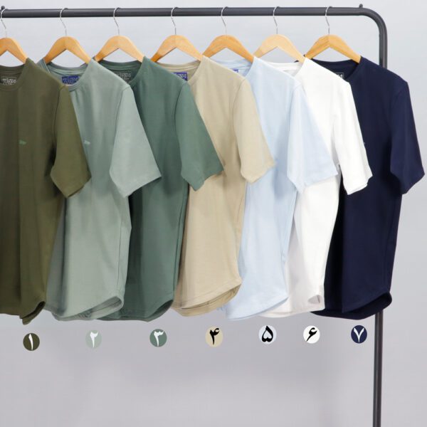 تیشرت پنبه لانگ ماکان (گرم بالا) - Image 2