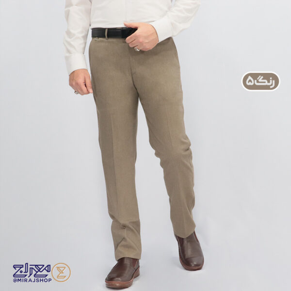 شلوار مردانه پارچه ای گاباردین کشی